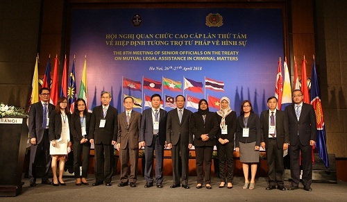 Hội nghị quan chức cao cấp Hiệp định tương trợ tư pháp về hình sự giữa các nước ASEAN