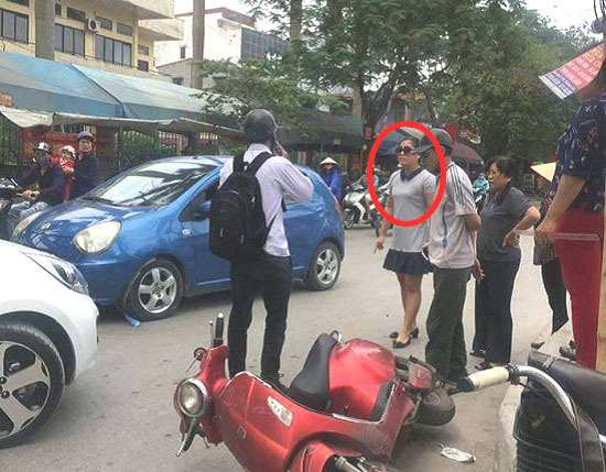 Tường trình của nữ tài xế đất Cảng tuyên bố sốc