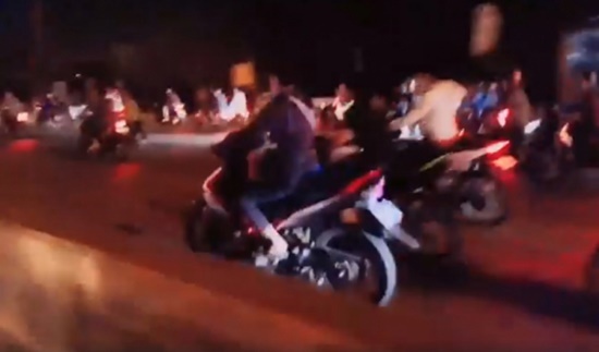 Xác định nhóm thanh niên đua xe náo loạn quốc lộ 51