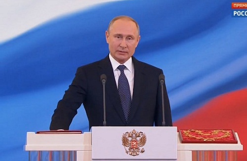 Ông Vladimir Putin tuyên thệ nhậm chức Tổng thống Nga lần thứ 4