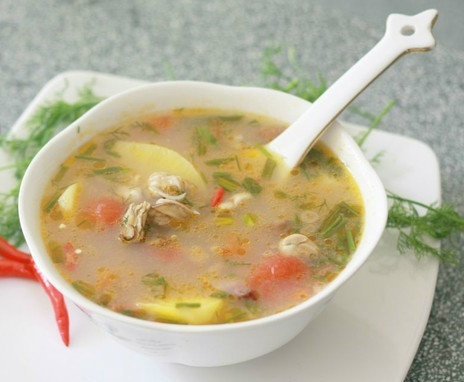 Món ngon bữa tối: Canh hà biển nấu chua lạ miêng, bổ dưỡng