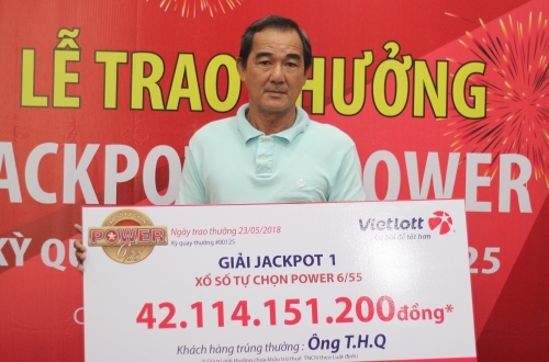 Tài xế 60 tuổi tại Cần Thơ trúng Jackpot hơn 42 tỷ đồng sau khi vừa bán nhà