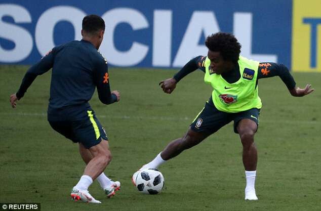 Lộ diện bộ ba “sát thủ” của đội tuyển Brazil tại World Cup 2018