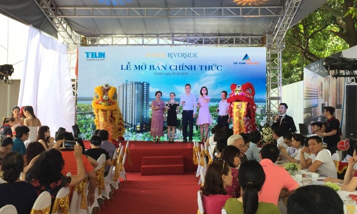 Vừa mở bán Amber Riverside, khách hàng đã nườm nượp “đặt chỗ”