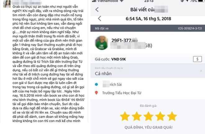 Xử phạt hành chính tài xế GrabBike quấy rối tình dục bé gái bằng lời nói