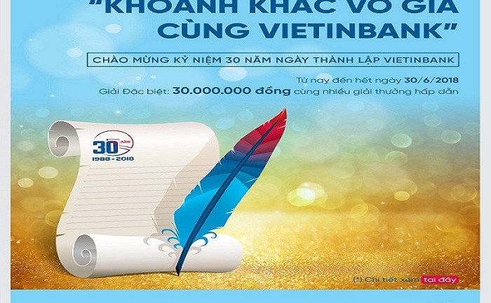 Gia hạn cuộc thi viết “Khoảnh khắc vô giá cùng VietinBank”