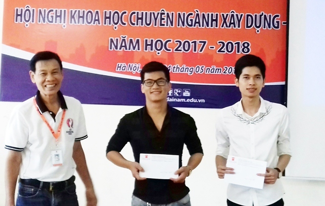 Hội nghị nghiên cứu khoa học khoa xây dựng – kiến trúc năm học 2017-2018