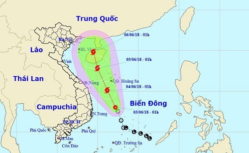 Áp thấp nhiệt đới mạnh lên thành bão gây mưa lớn Nam Bộ, Tây Nguyên
