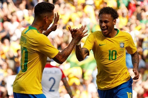 Neymar, Firmino tỏa sáng giúp Brazil đánh bại Croatia