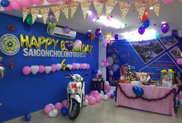 Mừng sinh nhật lần 6, Sài Gòn Chợ Lớn Tourist tri ân khách hàng: Trúng xe Vision