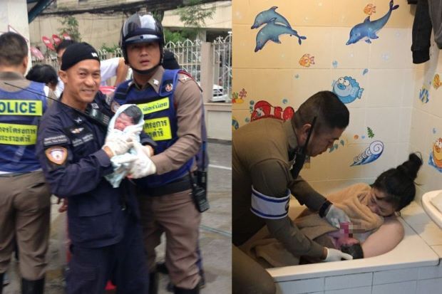 Nam cảnh sát giao thông Thái Lan