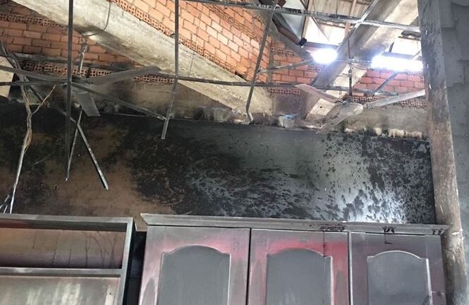 Trước ngày kiểm toán, phòng Tài chính-Kế hoạch huyện bất ngờ bốc cháy