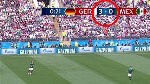 FIFA mắc sai lầm hài hước khi ghi sai tỷ số trận Đức thua Mexico