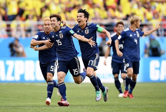 Nhật Bản đánh bại Colombia: World Cup 2018 ngày càng khó lường