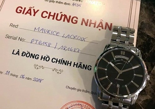 Có “giấy thông hành” cho đồng hồ giả?