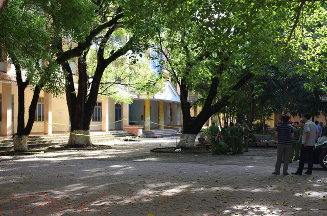 Quảng Ngãi: Bàng hoàng phát hiện thi thể người đàn ông trong sân trường