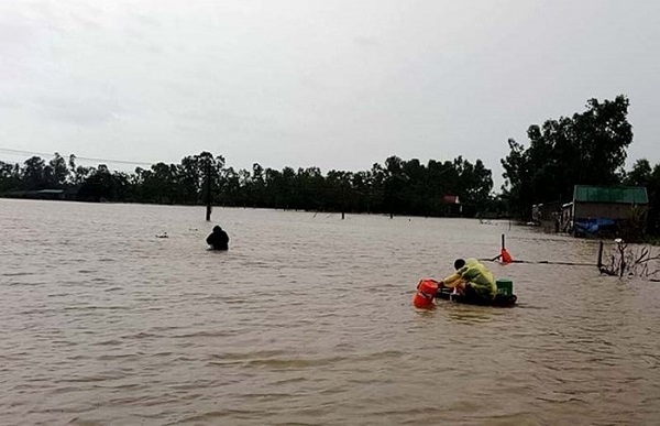 Đi bắt cá sau bão, bé trai lớp 4 đuối nước thương tâm