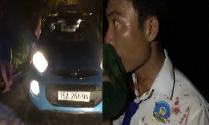 Công an dùng flycam truy tìm 2 nghi can cướp taxi táo tợn