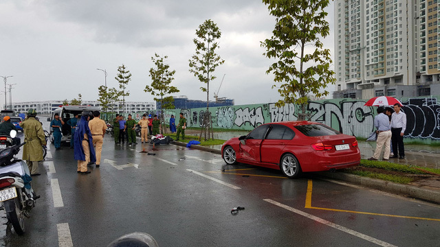 Cô gái trẻ bị xe BMW tông tử vong ở Sài Gòn