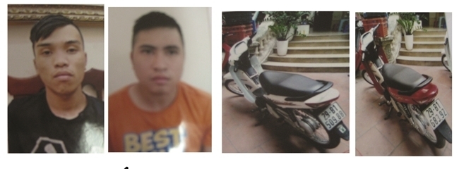 Bắt giữ băng nhóm chuyên trộm cắp xe máy lấy tiền chơi game