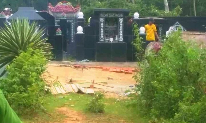 Khởi tố thanh niên tâm thần sát hại cha ruột và vợ con ngoài nghĩa địa