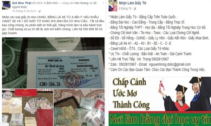 Thâm nhập thế giới ngầm chuyên làm giấy khai sinh, đăng ký kết hôn giả