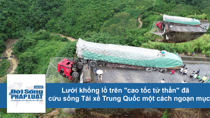 Clip: Màn thoát chết siêu ngoạn mục của tài xế Trung quốc trên 