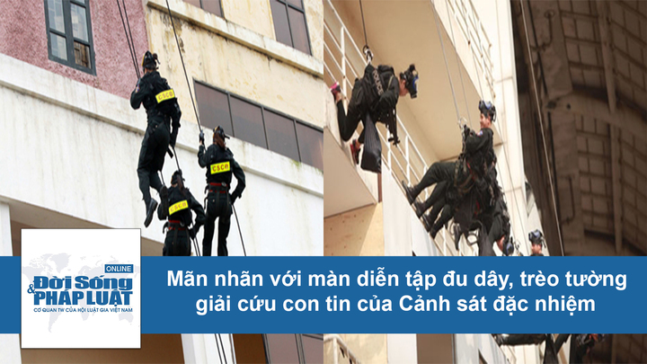 Mãn nhãn với màn diễn tập 