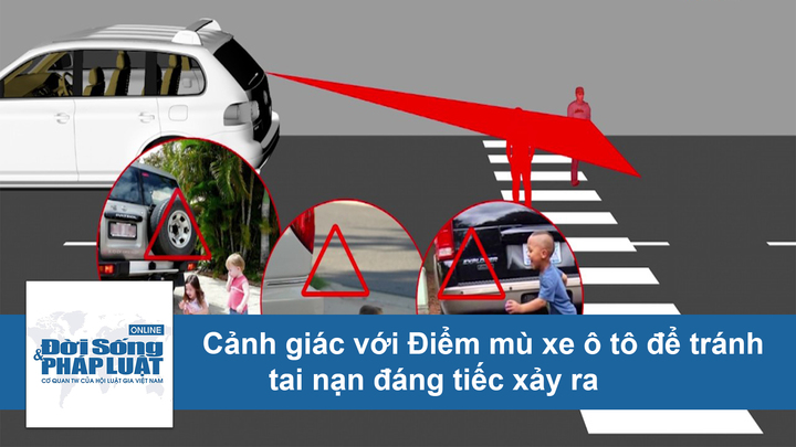 Clip: Cảnh giác với điểm mù xe ô tô để tránh tai nạn đáng tiếc