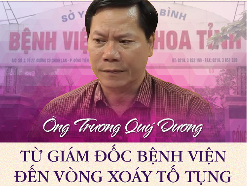 Trương Quý Dương: Từ Giám đốc bệnh viện đến vòng xoáy tố tụng