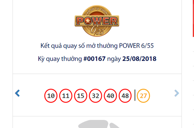Kết quả xổ số Vietlott hôm nay 28/8/2018: Ai thành tỷ phú Jackpot hơn 41 tỷ?