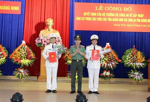 Bộ Công an điều động thêm 2 PGĐ cho Công an tỉnh Quảng Ninh
