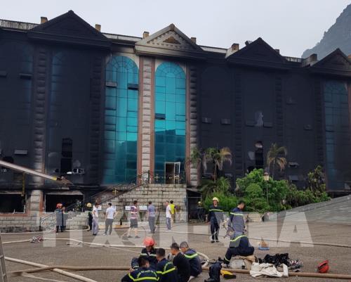 Cháy lớn tại sân golf Phượng Hoàng, thiệt hại hơn 20 tỷ đồng