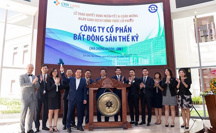 50 triệu cổ phiếu CRE của CENLAND chính thức chào sàn Hose