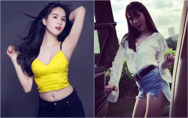 Video: Ngọc Trinh bắt chước trào lưu “lao ra khỏi ôtô để nhảy”