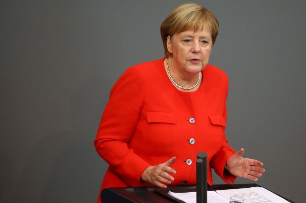 Thủ tướng Merkel: Đức sẽ không bỏ qua nếu Syria sử dụng vũ khí hóa học