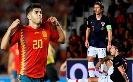 Video: Á quân World Cup 2018 Croatia bị Tây Ban Nha vùi dập 6 bàn không gỡ
