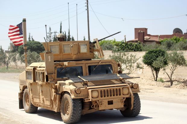 Quân đội Mỹ tập trận với lực lượng đối lập tại miền nam Syria
