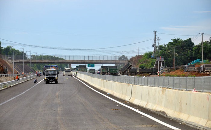 Đoạn cao tốc Tam Kỳ - Quảng Ngãi chưa tiến hành thu phí 