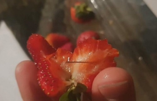 Bắt giữ nghi phạm đầu tiên trong vụ kim khâu bị gài vào hoa quả tươi tại Úc