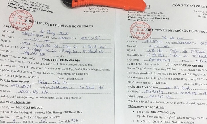 Dự án nhà ở xã hội 379 tại Thanh Hóa (Kì 2): Đừng mua “vịt trời”  kẻo “tiền mất tật mang”