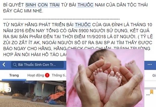 Sự thật bất ngờ về bài thuốc sinh con trai chỉ cần 7 ngày có kết quả