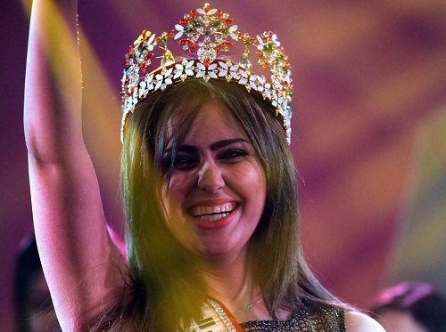 Hoa hậu Iraq chạy trốn khỏi đất nước vì bị khủng bố IS dọa giết