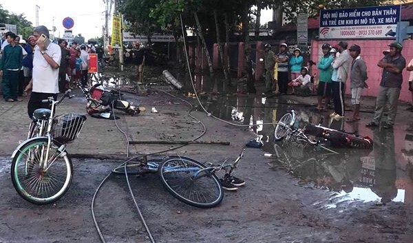 Vụ 6 học sinh bị điện giật thương vong: Giải thích do