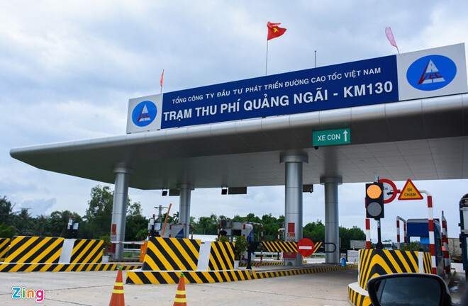 Đề nghị thu phí trở lại đường cao tốc Đà Nẵng- Quảng Ngãi