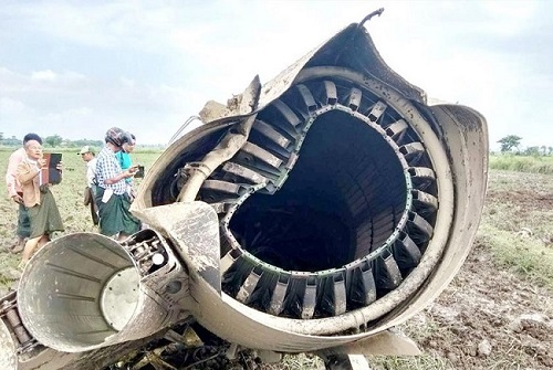 2 tiêm kích do Trung Quốc sản xuất rơi liên tiếp tại Myanmar