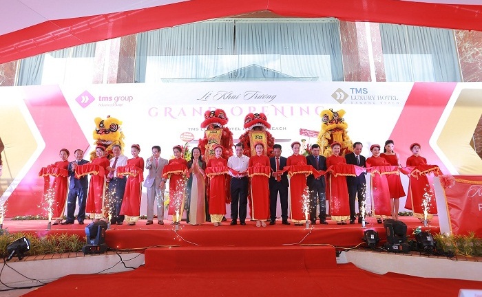 TMS Luxury Hotel Da Nang Beach tưng bừng đón khách VIP dự khai trương