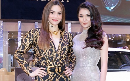 Hơn Thùy Dung tới 12 tuổi, Hà Hồ vẫn trẻ trung rạng rỡ không hề lép vế