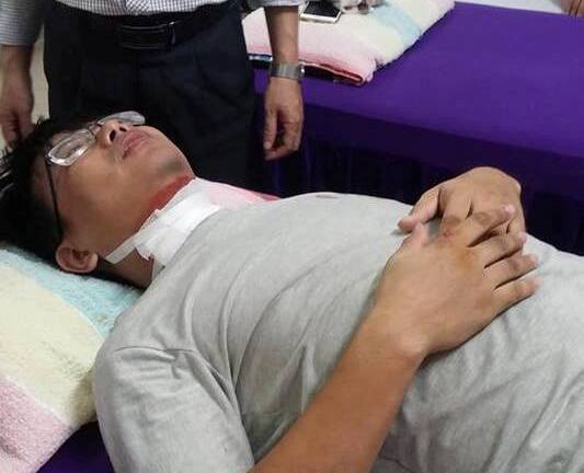 Hải Phòng: Nam thanh niên bị dây cáp viễn thông cứa cổ