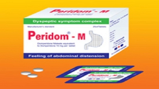 Đình chỉ lưu hành thuốc viên nén bao phim Peridom-M